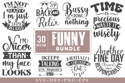 Funny SVG Bundle