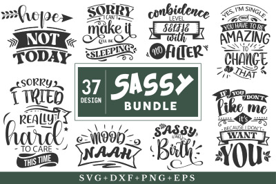 Sassy Svg Bundle