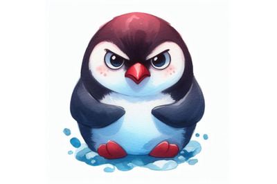 bundle of an angry penguin