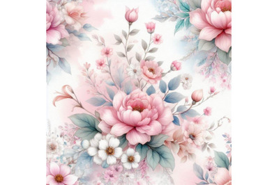 bundle of Beautiful pink flower pattern