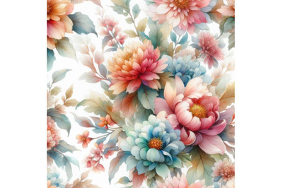 bundle of Beautiful flower pattern