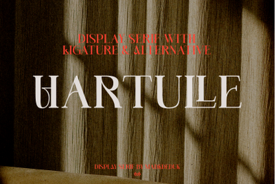 Hartulle Display Font