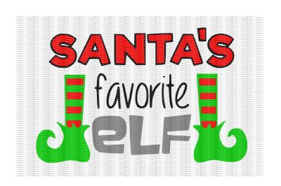 Santa's Favorite Elf Cutting File