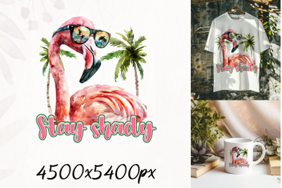 Stay Shady with Flamingo