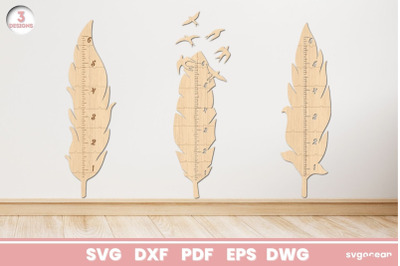 Feather Growth Charts Bundle