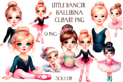 Little Dancer Ballerina Clipart PNG