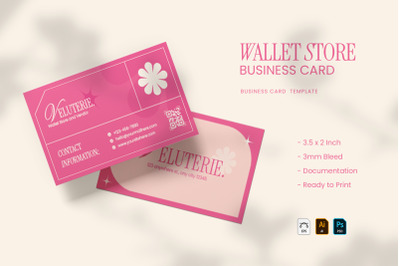 Wallet Store - Business Card