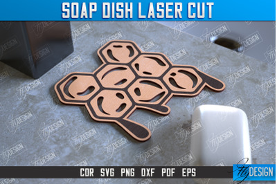 Soap Dish Laser Cut | Soap Holder | Bathroom Accessories | CNC File