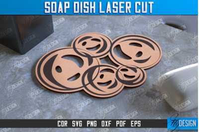 Soap Dish Laser Cut | Soap Holder | Bathroom Accessories | CNC File