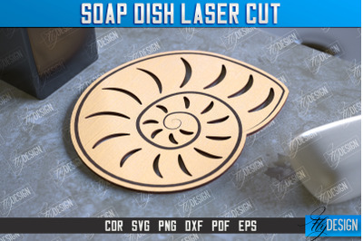 Soap Dish Laser Cut | Soap Holder | Bathroom Accessories | CNC File