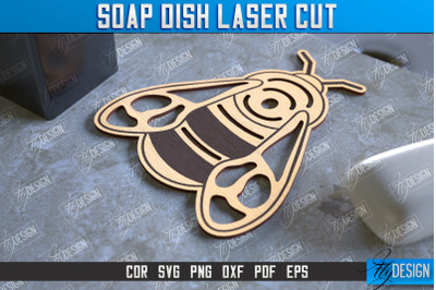 Soap Dish Laser Cut | Soap Holder | Bathroom Accessories | CNC File