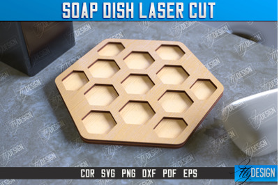 Soap Dish Laser Cut | Soap Holder | Bathroom Accessories | CNC File