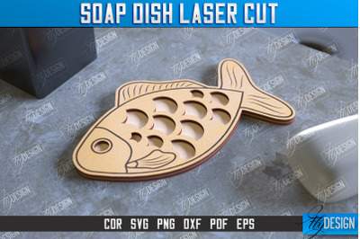 Soap Dish Laser Cut | Soap Holder | Bathroom Accessories | CNC File