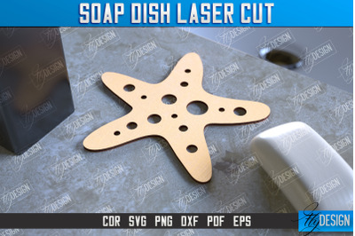 Soap Dish Laser Cut | Soap Holder | Bathroom Accessories | CNC File