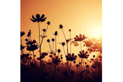 A bundle of flowers in simple background