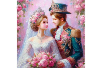 Bundle of Prince and Princess. Wedding