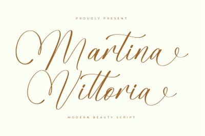 Martina Vittoria - Modern Beauty Script