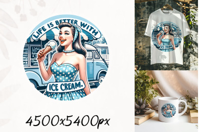 Ice Cream &amp; Retro Summer Style