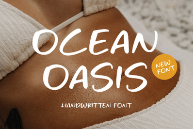Ocean Oasis Handwritten Font