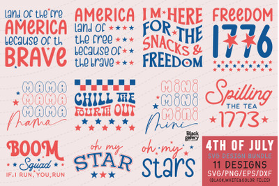 4th Of July SVG Bundle