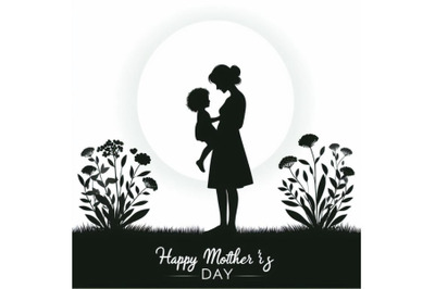 A bundle of happy mothers day greeting card