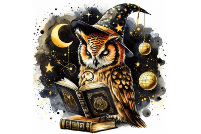 Bundle of Wise owl reading book