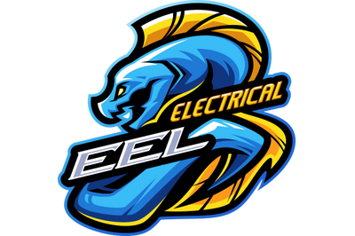 Electric eel esport mascot logo design