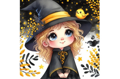 Bundle of a little cute witch