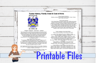 Tucker History&2C; Family Crest &amp;amp; Coat of Arms