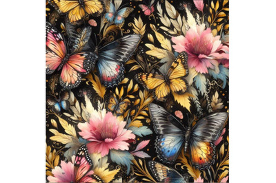 Bundle of Beautiful butterfly patterns