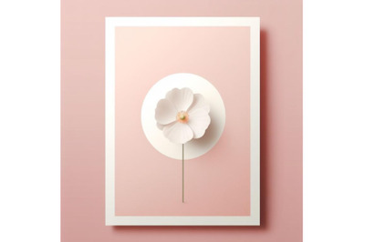 Bundle of Minimal flower poster