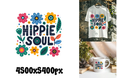 Colorful Hippie Soul Art