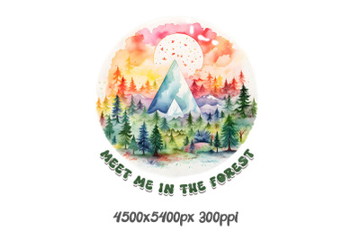 Meet Me in the Forest with Magical Tent