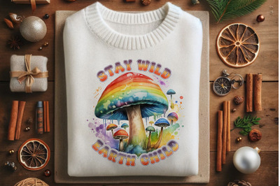 Stay Wild with Vibrant Mushroom