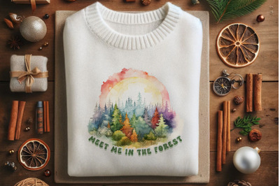 Meet Me in the Forest Tranquil Scene