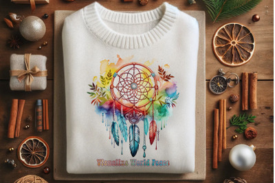 Wandering Road Dreamcatcher in Colors