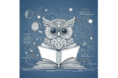 Bundle of Wise owl reading book