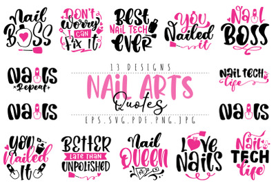 Nail Art SVG Bundle