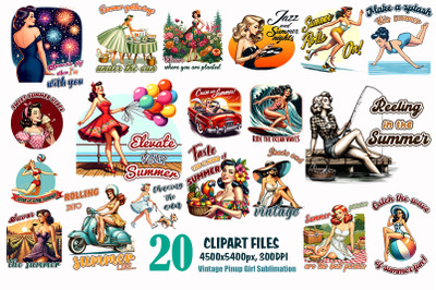 Pinup Sublimation Bundle-240517