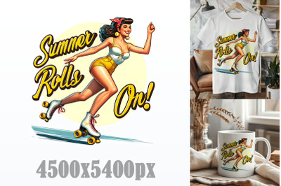 Summer Rolls On with Roller Girl