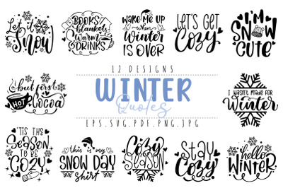 Winter SVG Bundle