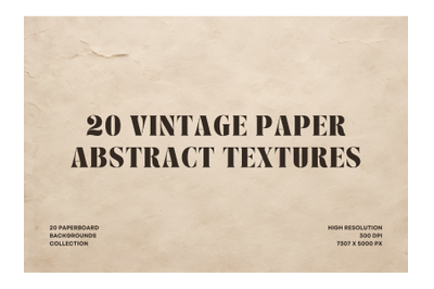 Vintage White and Brown Paper Textured Backgrounds Pack