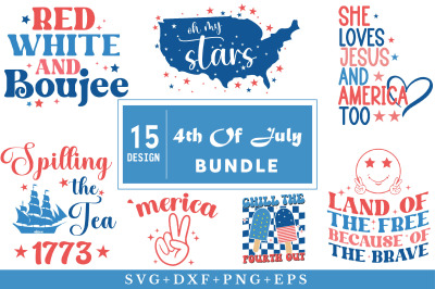 4th Of July SVG Bundle