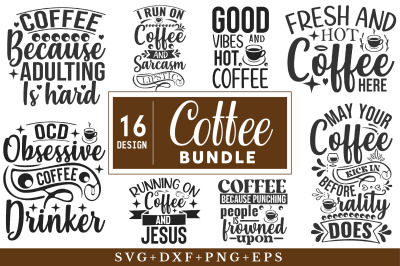 Coffee SVG Bundle