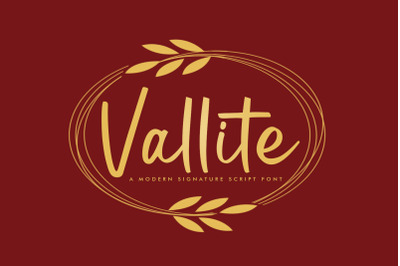 Vallite Script