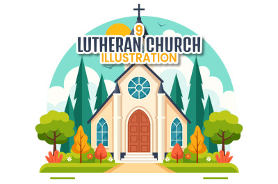 9 Lutheran Church Illustration