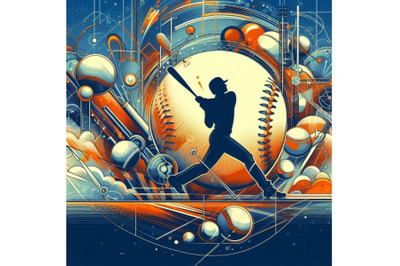 Set of baseball