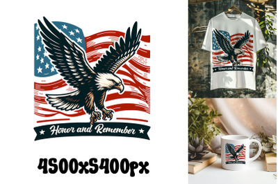 Honor and Remember with Eagle