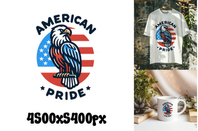 American Pride with Bald Eagle