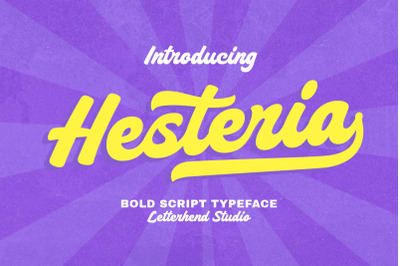 Hesteria Bold Script